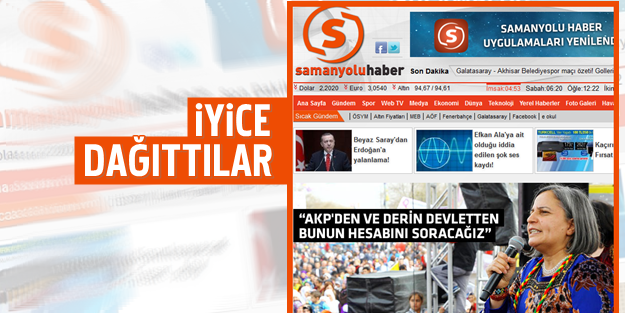 Samanyolu Haber BDP bülteni gibi!