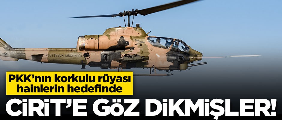 Dağları PKK'ya dar ediyordu! FETÖ, CİRİT'i hedef almış