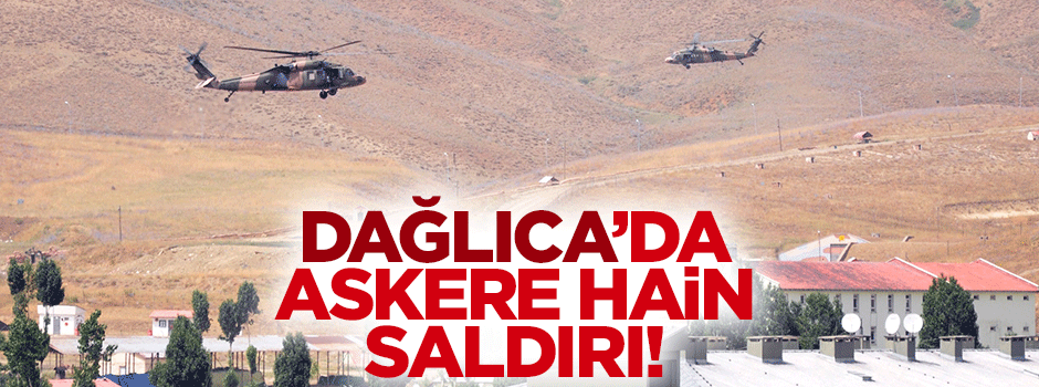 Dağlıca'da askerlere havan saldırısı