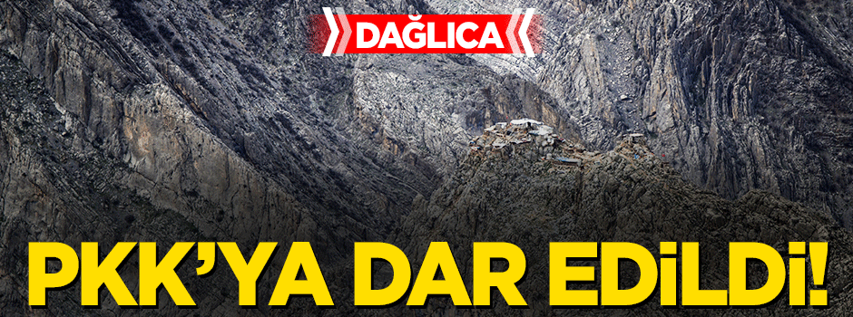 Dağlıca'da PKK'ya ağır darbe!