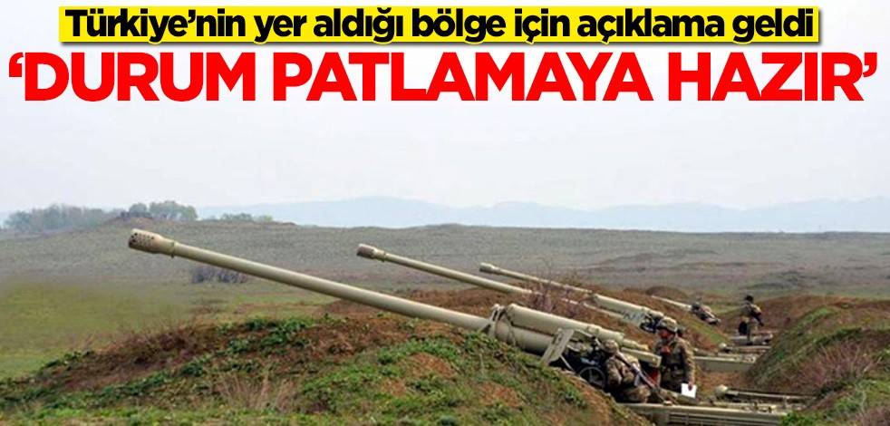 Dağlık Karabağ için kritik açıklama: Durum patlamaya hazır