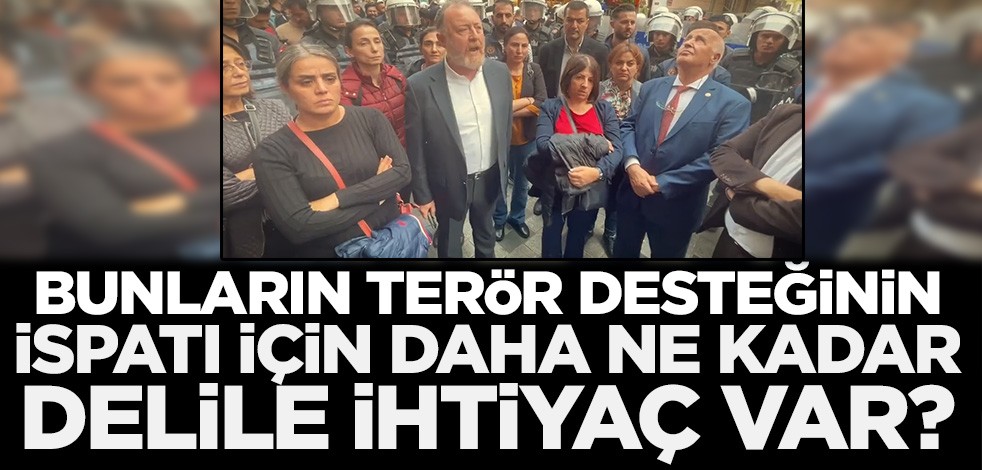 Bunların tutuklanması için daha ne kadar delile ihtiyaç var? HDP milletvekillerinden TSK'ya "kimyasal silah" iftirası