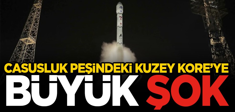 Daha havadayken patladı! Casusluk peşindeki Kuzey Kore'ye büyük şok