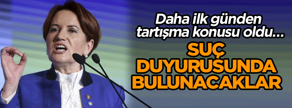 Daha ilk günden tartışma konusu oldu… Suç duyurusunda bulunacaklar