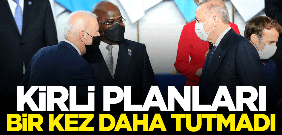 Daha önce de yapmışlardı... Kirli planları bir kez daha tutmadı