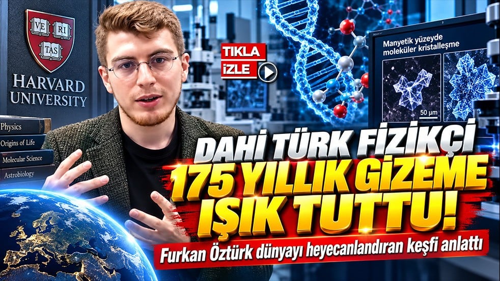 Dahi Türk fizikçi 175 yıllık gizeme ışık tuttu! Furkan Öztürk dünyayı heyecanlandıran keşfi anlattı