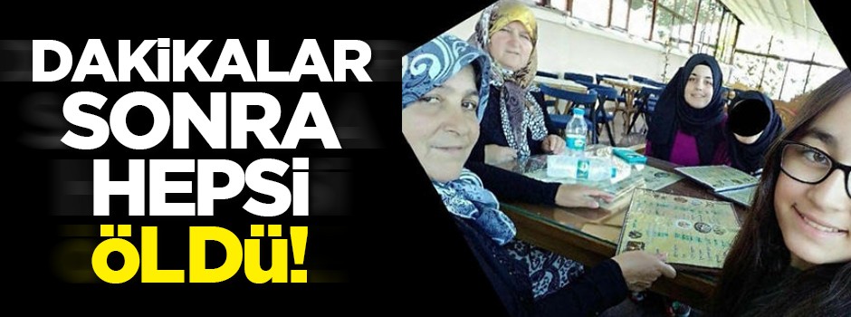 Dakikalar sonra korkunç kazada öldüler!