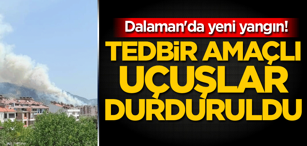 Dalaman'da yeni yangın!