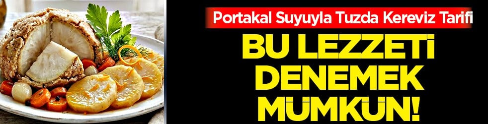 Dalı yetiyor: Soğana benzeyen kereviz ile bu yemek tek başına doyurucu... Büyük boy 1 dal yeter 