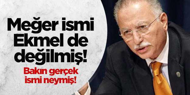 Dam adayı hem adını hemde soyadını değiştirmiş