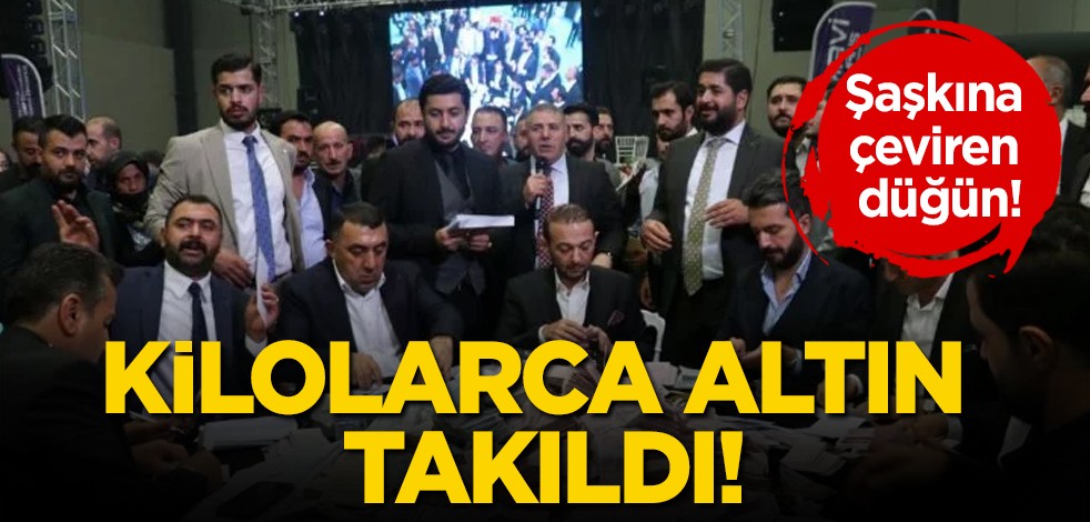 Damada tam 10 milyon TL, geline ise kilolarca altın takıldı: Fransa'dan, Almanya'dan, Hollanda'dan, İran'dan, Irak'tan, Suriye'den ve Yunanistan'dan akın ettiler