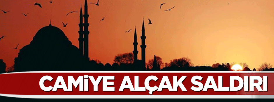 Danimarka'da camiye alçak saldırı