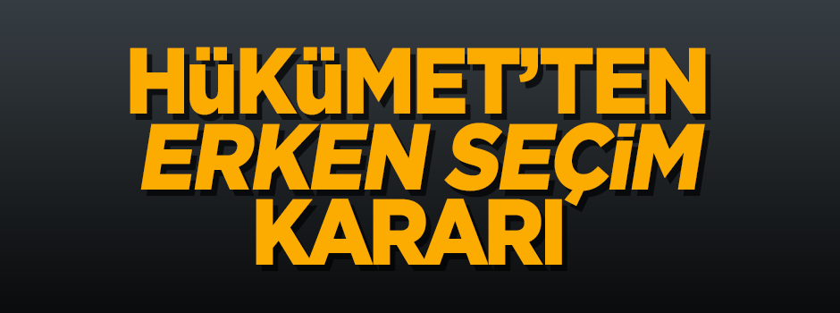 Danimarka’da hükümet erken seçim kararı aldı