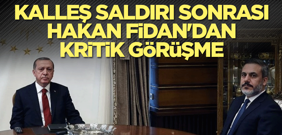 Danimarka'daki kalleş saldırı sonrası Hakan Fidan'dan kritik görüşme