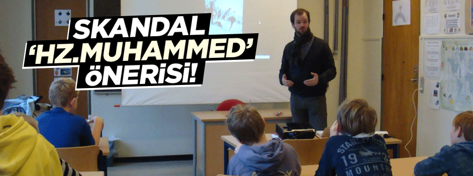 Danimarka'dan küstah 'Hz. Muhammed' önerisi!