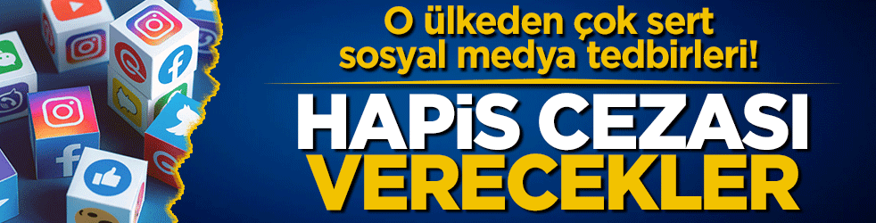 Danimarka'dan sosyal medya düzenlemesi! Hapis cezası verecekler