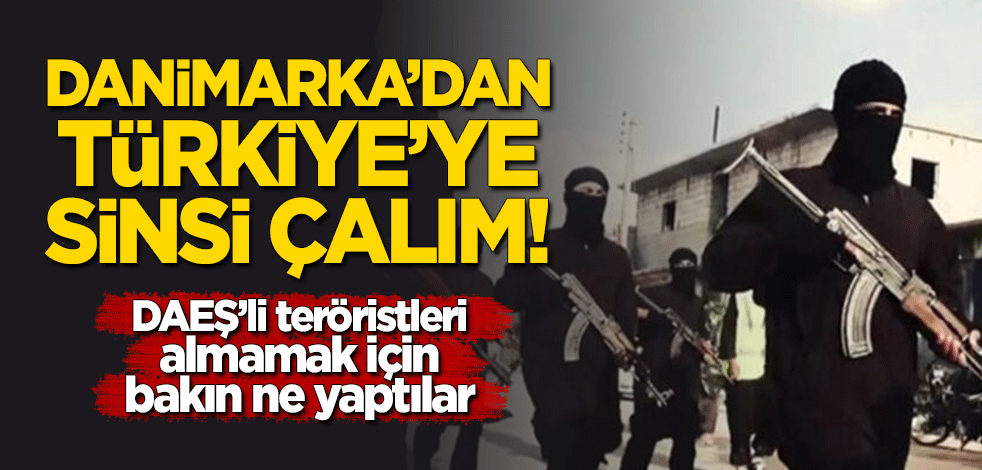 Danimarka'dan Türkiye'ye sinsi çalım! DEAŞ'lı teröristleri almamak için vatandaşlıktan çıkardı