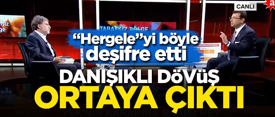 Danışıklı dövüş ortaya çıktı! "Hergele"yi böyle deşifre etti