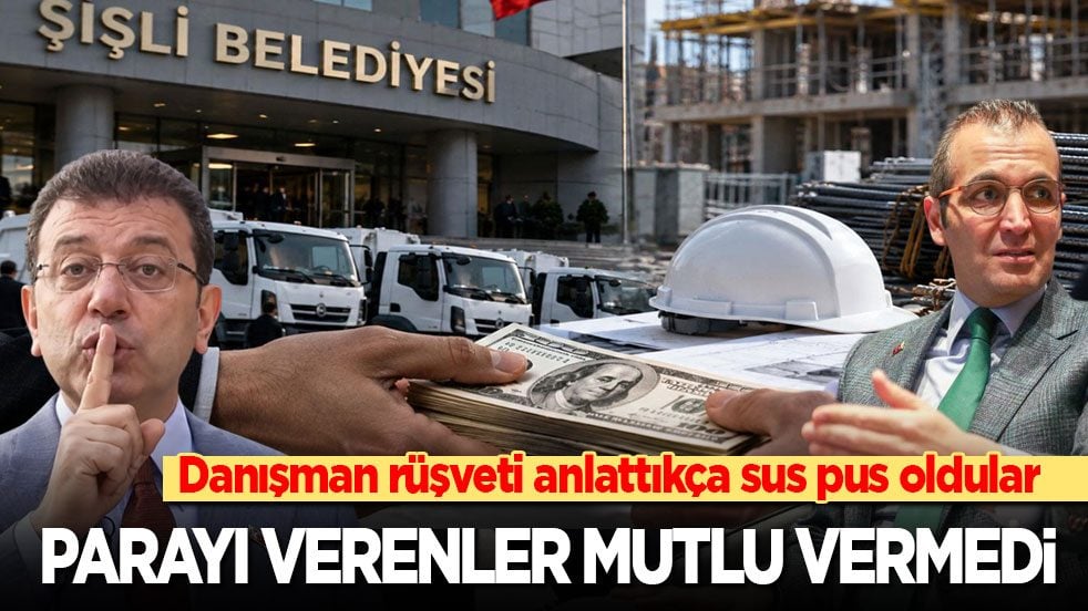Danışmanın rüşvet itirafı sus pus etti: Parayı verenler mutlu vermedi!