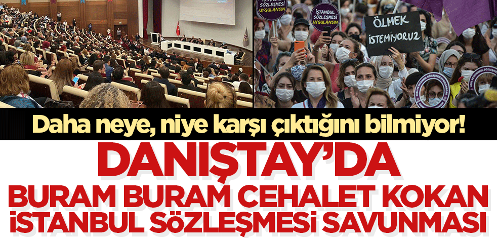 Danıştay'ın İstanbul Sözleşmesi duruşmasının detayları! Neye, niye karşı çıktığını bile bilmeyen avukatın cehaleti