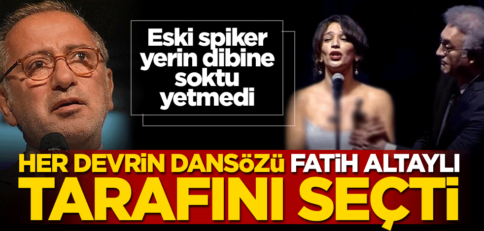 "Dansöz" Fatih Altaylı şimdi de avukat oldu! HDP sevdalısı Nihal Yalçın'ın densizliğini savundu