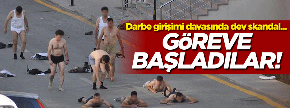 Darbe girişimi davasında skandal! Göreve başladılar...