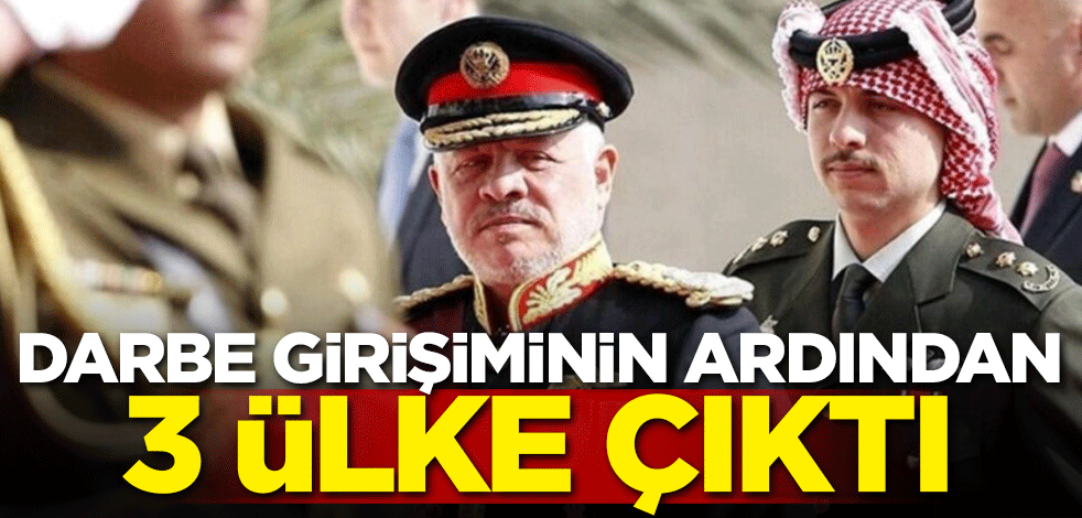 Darbe girişiminin ardından 3 ülke çıktı