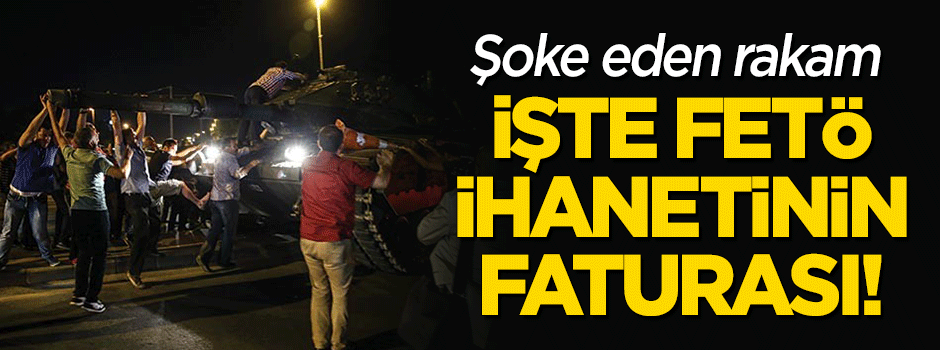 Darbe girişiminin ekonomiye zararı 60 milyar lira