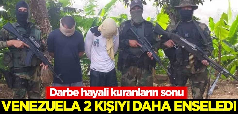 Darbe için gelmişlerdi! Venezuela 2 paralı askeri daha enseledi