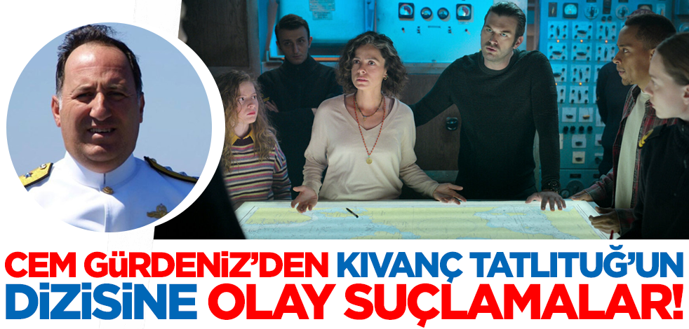 Darbe imalı bildirinin imzacılarından Cem Gürdeniz'den Kıvanç Tatlıtuğ'un dizisine olay suçlama