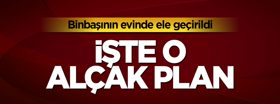 Darbe planının bulunduğu ajanda ele geçirildi