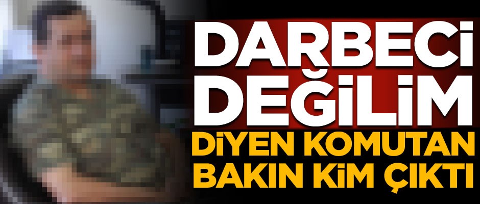 "Darbeci değilim" diyen komutan bakın kim çıktı! Ajandasında yazanlar şoke etti