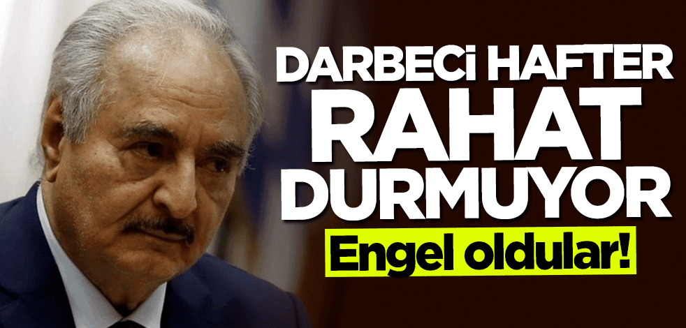 Darbeci Hafter rahat durmuyor! Engel oldular