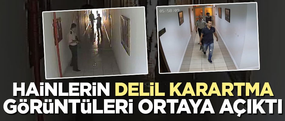 Darbeci hainlerin delil karatma görüntüleri ortaya çıktı