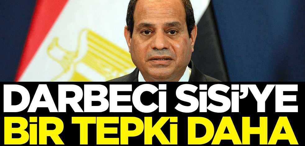 Darbeci Sisi'ye bir tepki daha