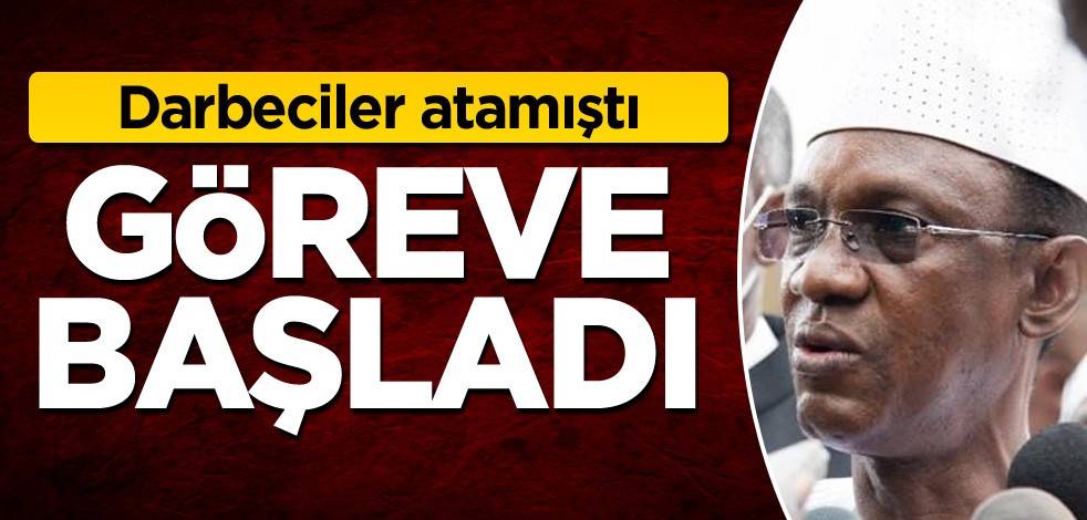 Darbeciler atamıştı! Göreve başladı