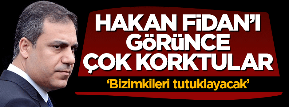 Darbeciler Hakan Fidan'ı görünce panikleyip düğmeye basmış