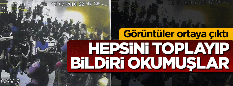 Darbeciler Türk Telekom çalışanlarını silah zoruyla toplayıp bildiri okumuş