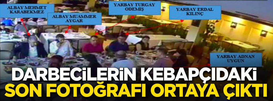 Telefon gelince yemeği yarım bırakıp kalktılar