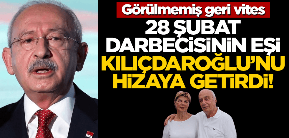 Darbecinin eşi Kılıçdaroğlu'nu hizaya getirdi! Görülmemiş geri vites