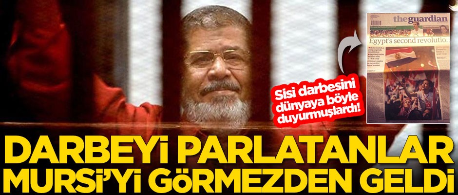 Darbeyi parlatanlar Mursi'yi görmezden geldi!