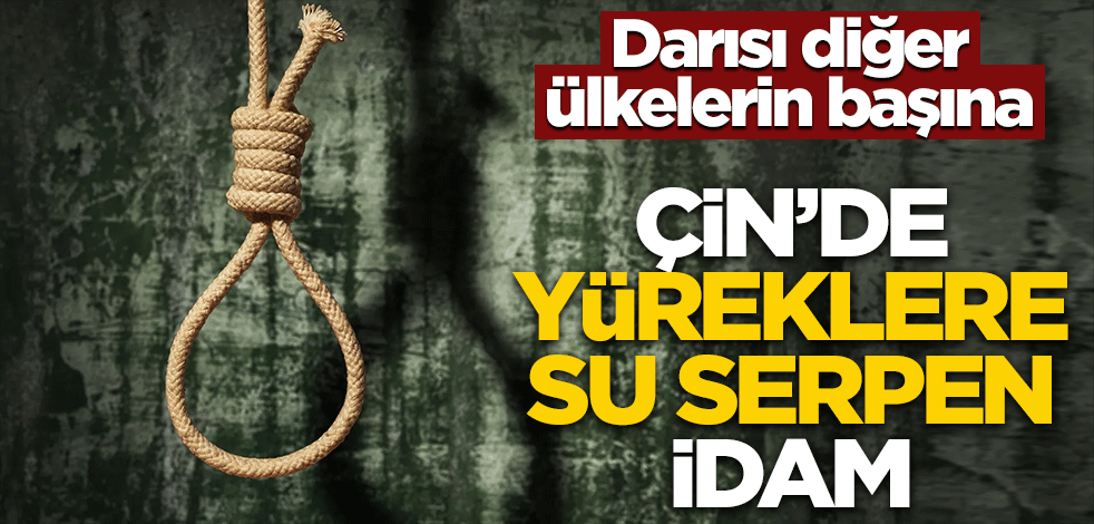 Darısı diğer ülkelerin başına! Çin'de yüreklere su serpen idam