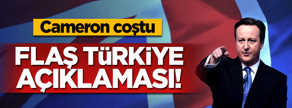 David Cameron: Türkiye AB üyeliğine çok uzak!