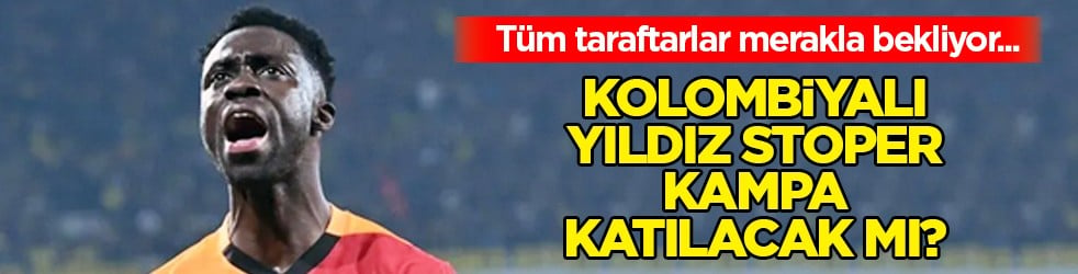 Davinson geri dönecek mi? Galatasaray'dan ayrılacak mı? Kolombiyalı stoper kampa bekleniyor...