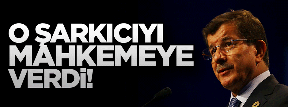 Davutoğlu Atilla Taş'ı mahkemeye verdi!