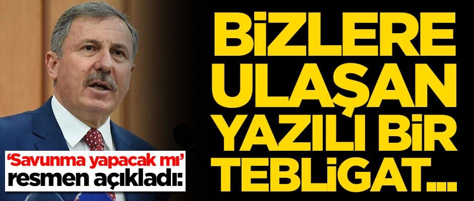 Davutoğlu ekibinden yeni açıklama! Savunma yapıp yapmayacaklarını duyurdular