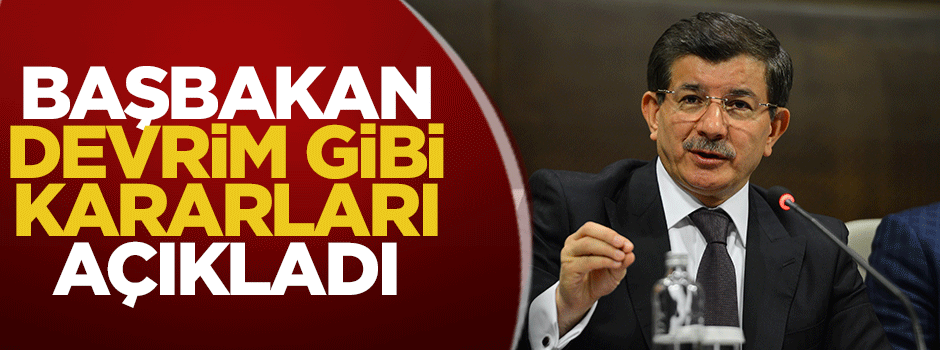 Davutoğlu, iş güvenliği paketini açıkladı