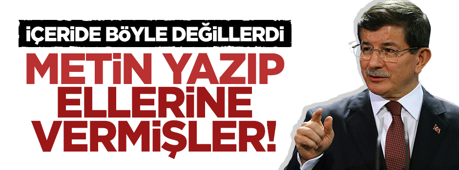 Davutoğlu: İstifa eden bakanlar içeride gayet nazikti