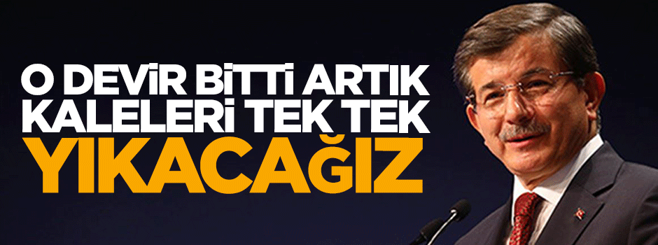 Davutoğlu: Kumsallar benim devri de bundan sonra bitecek