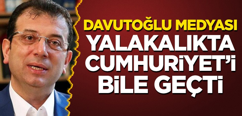 Davutoğlu medyası, yalakalıkta Cumhuriyet'i bile geçti!